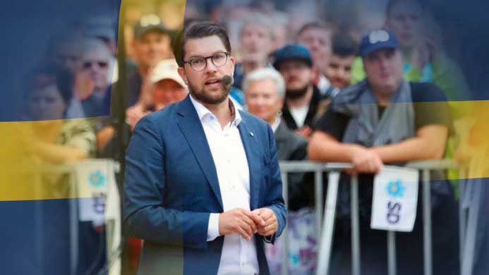 push from the far right anti-immigration in Sweden header